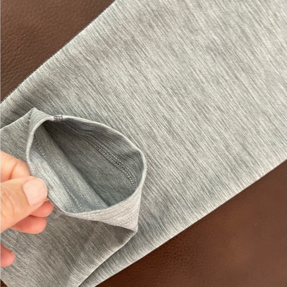 NIKE LEGGINGS Gray/Black -Woman Medium - Picture 12 of 16